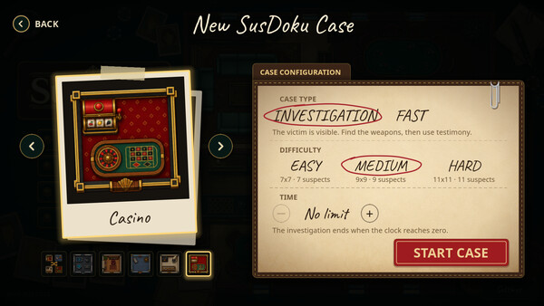 SusDoku: Clues & Suspects screenshot 2