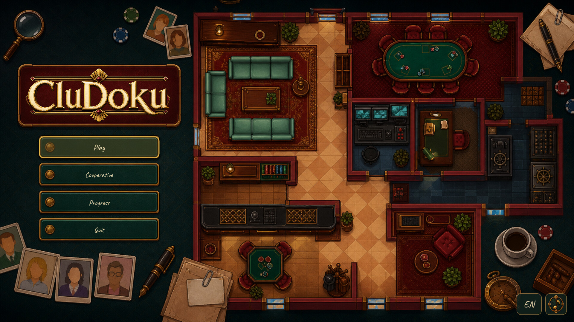 Скриншот CluDoku — кадр 1