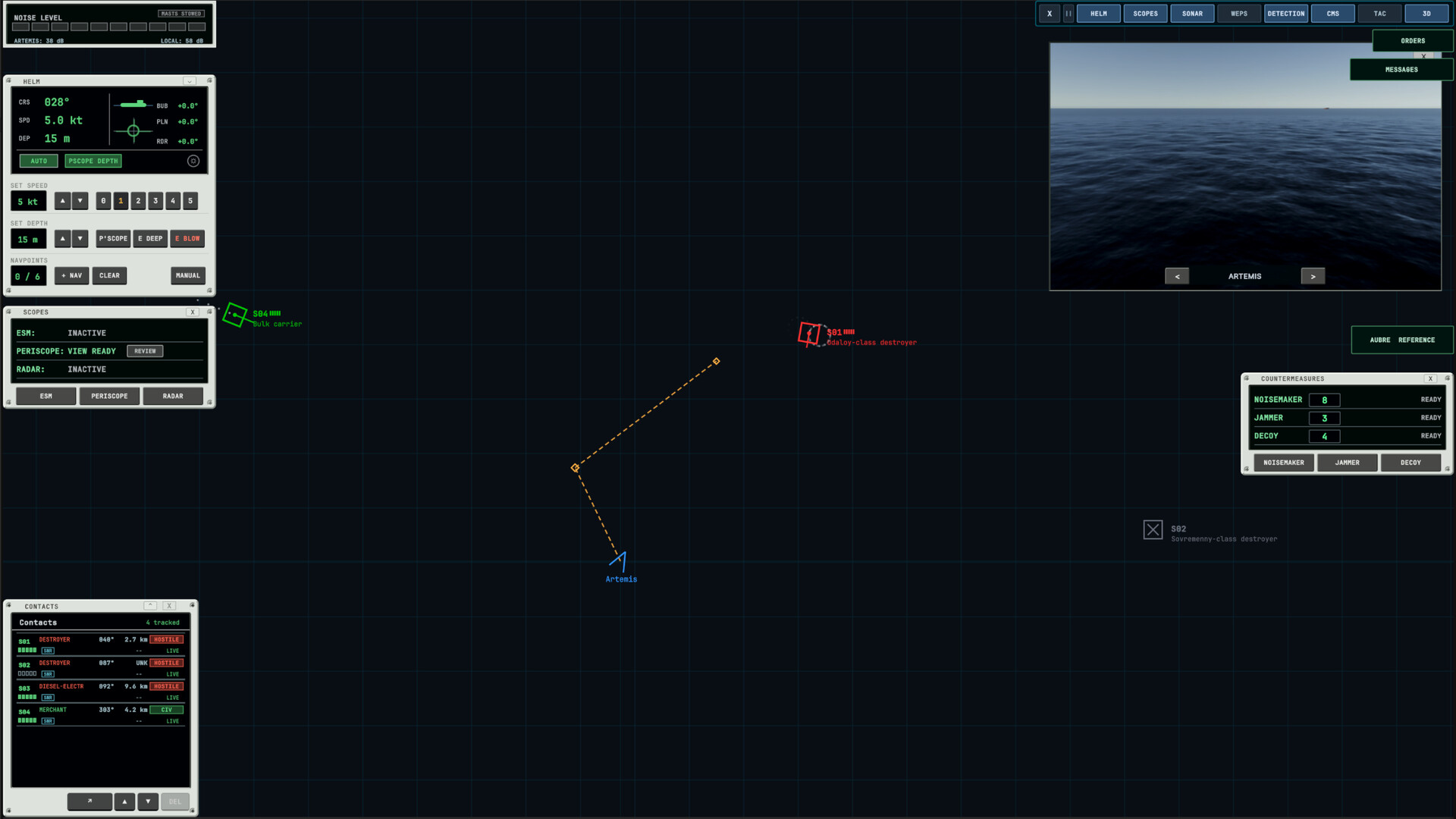 SSN: Artemis screenshot 4