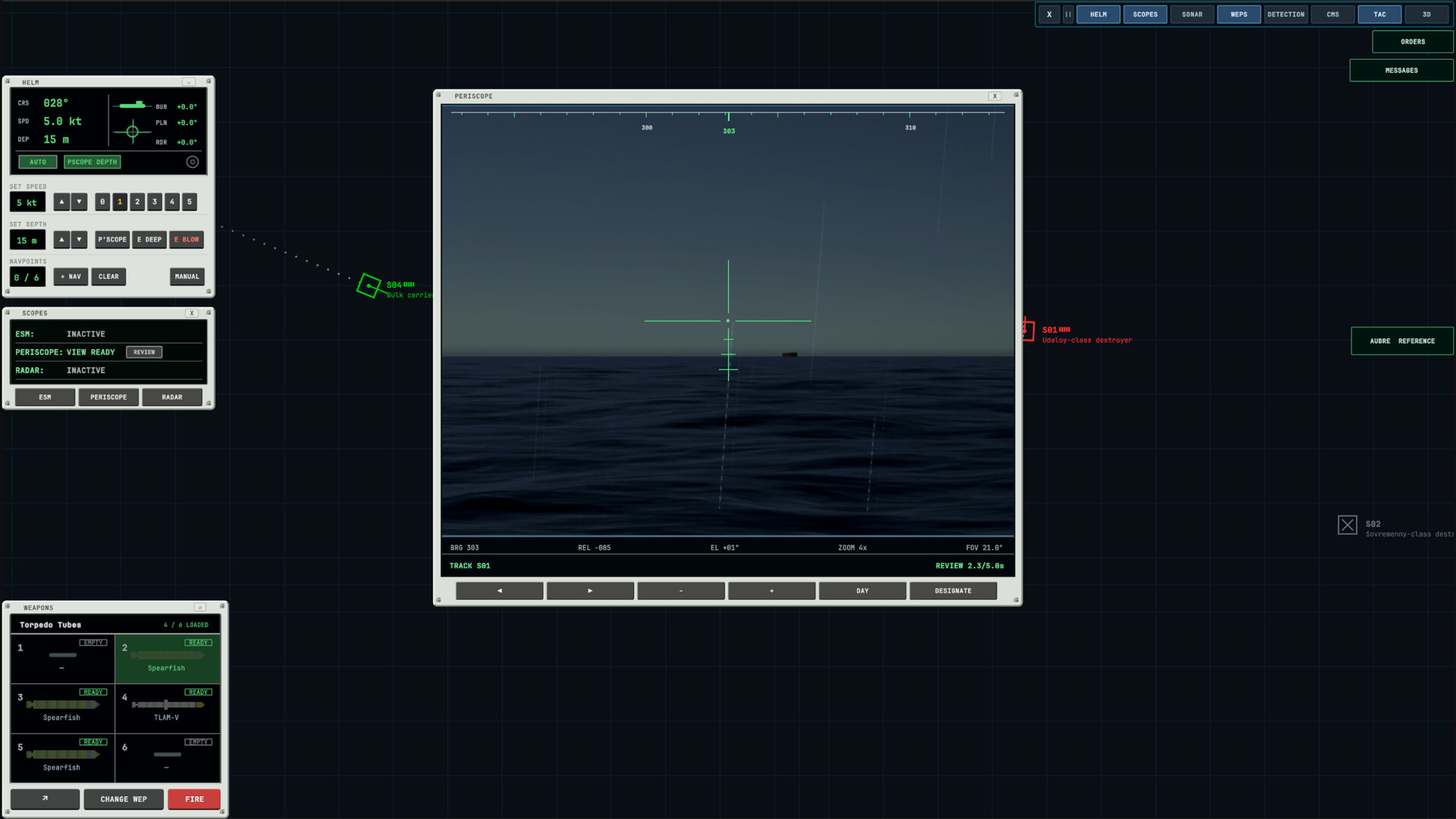 SSN: Artemis screenshot 1