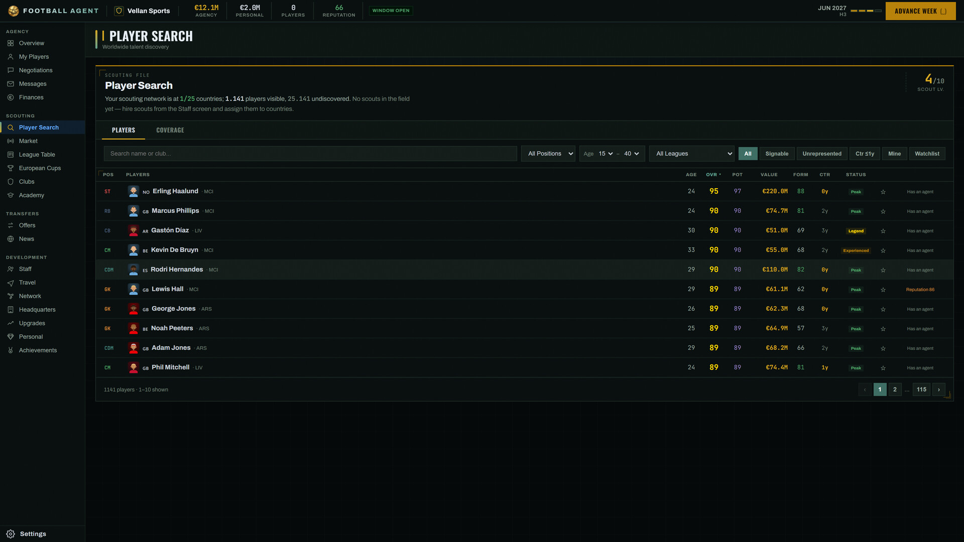 Football Agent screenshot 2