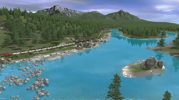 Trainz Route: Canadian Rocky Mountains - Columbia River Basin
