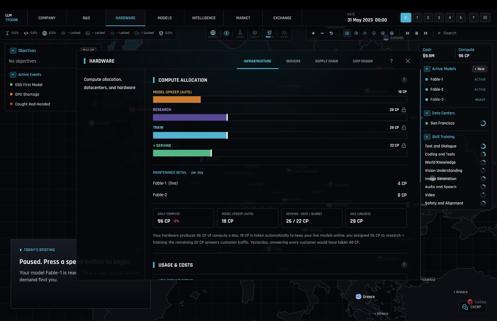 LLM Tycoon screenshot 3