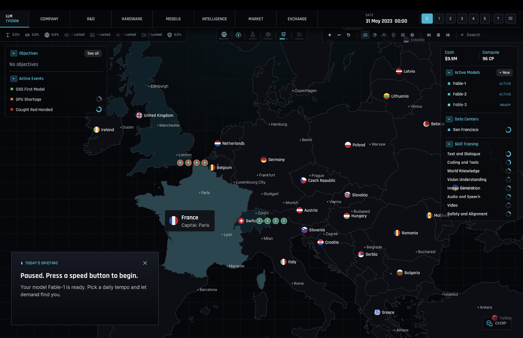LLM Tycoon screenshot 1