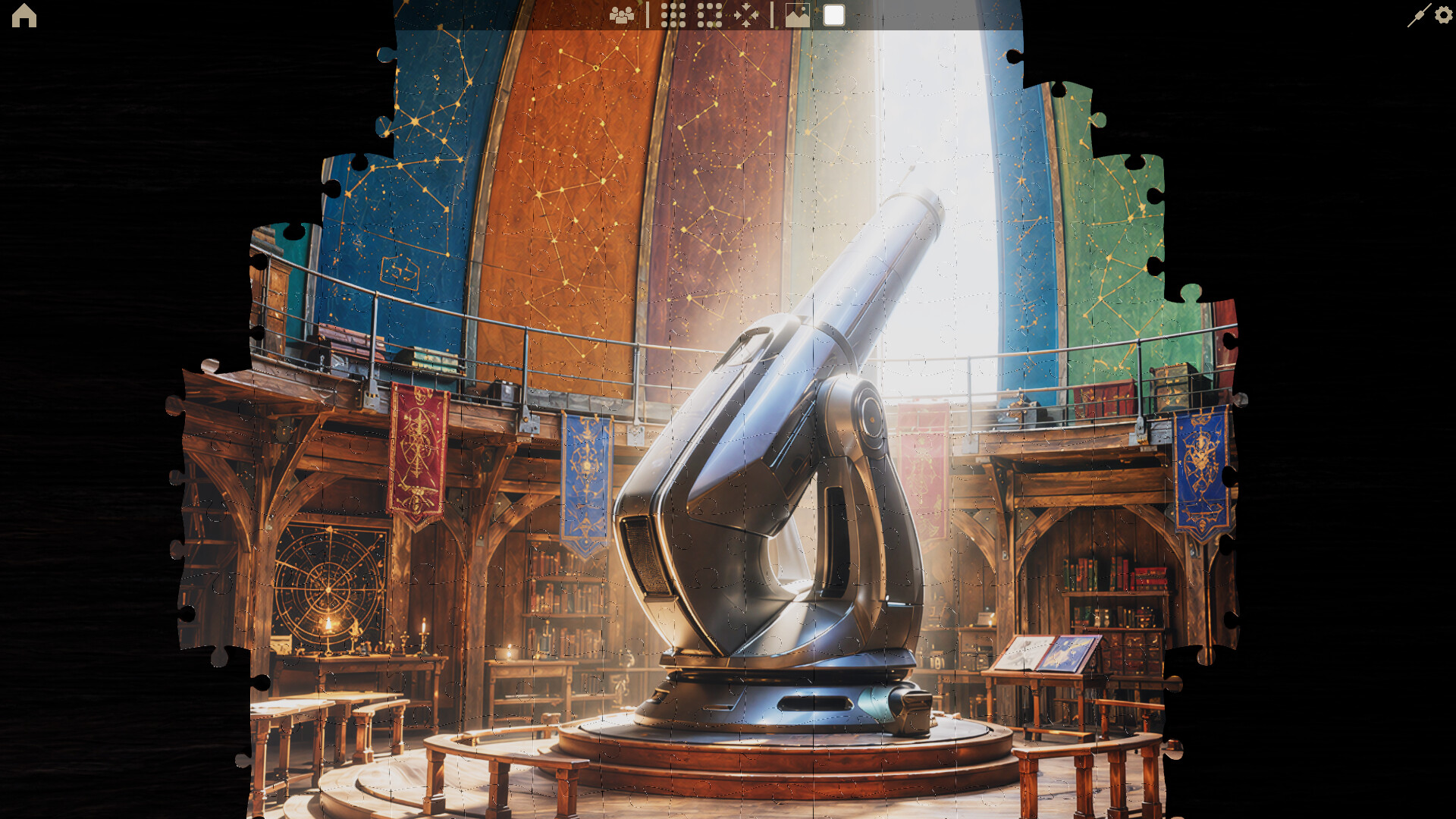 Jigsaw Diorama: The Alchemist and the Eclipse screenshot 2
