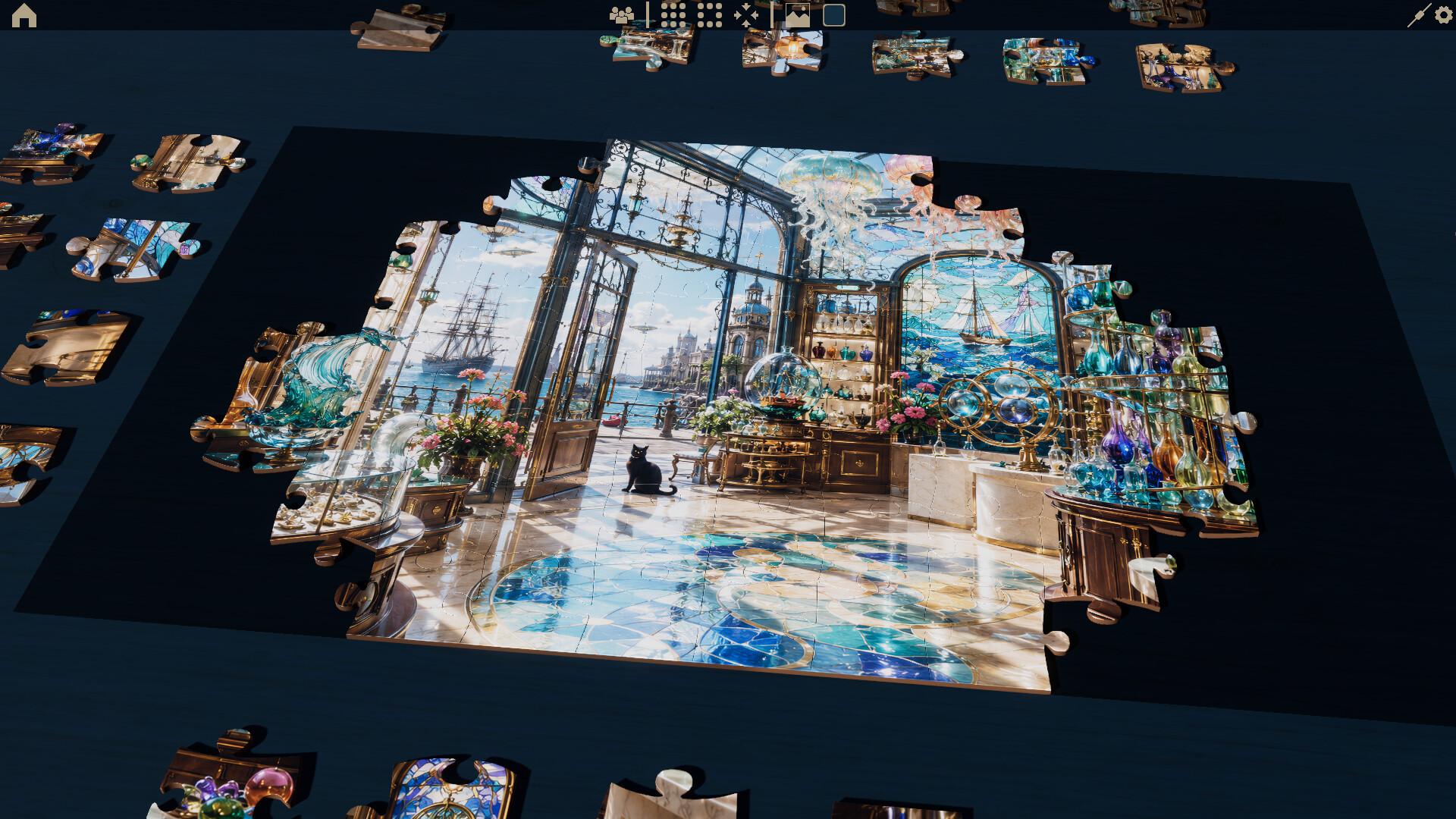 Jigsaw Diorama: The Alchemist and the Eclipse screenshot 3