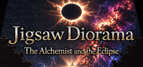 Jigsaw Diorama: The Alchemist and the Eclipse