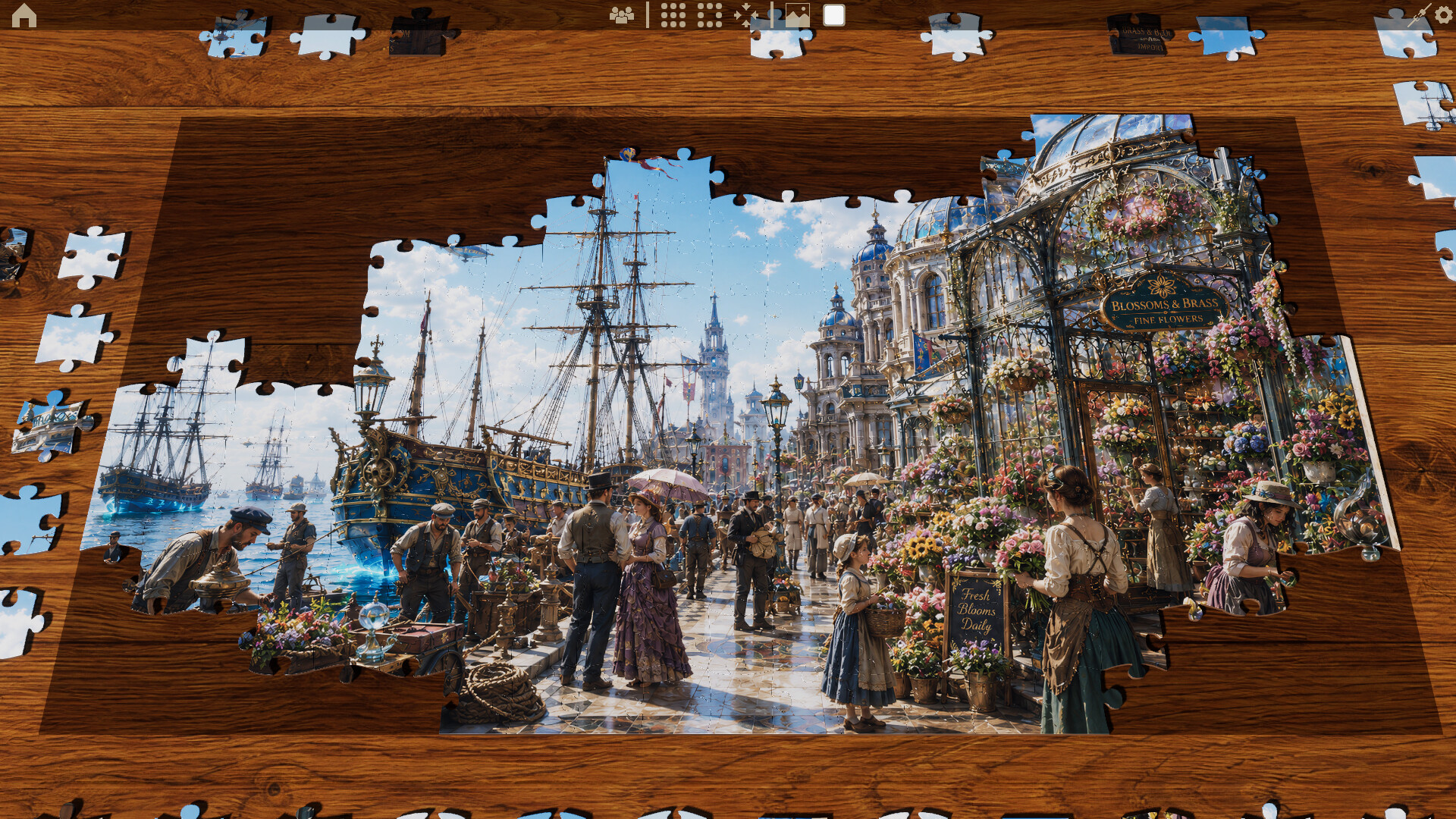 Jigsaw Diorama: The Alchemist and the Eclipse screenshot 5
