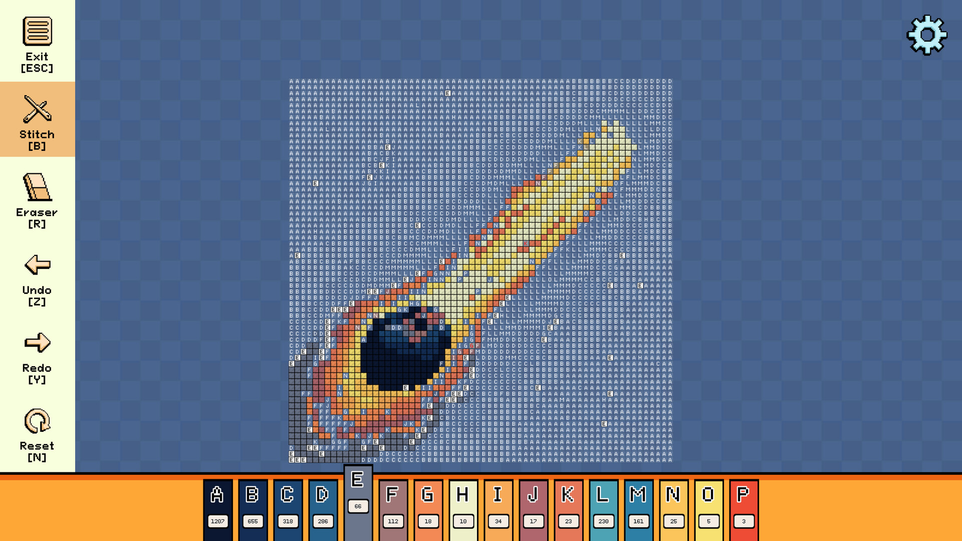 Pixel Cross Stitch - Cosmic Pack 2 Featured Screenshot #1
