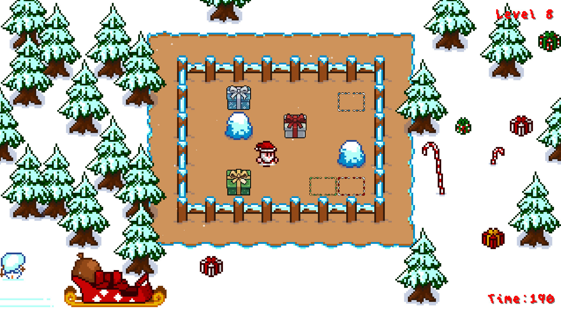HO HO HO SOKOBAN screenshot 3