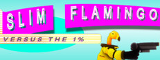 Slim Flamingo Vs The 1% Banner