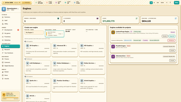 Game Dev Empire Screenshot