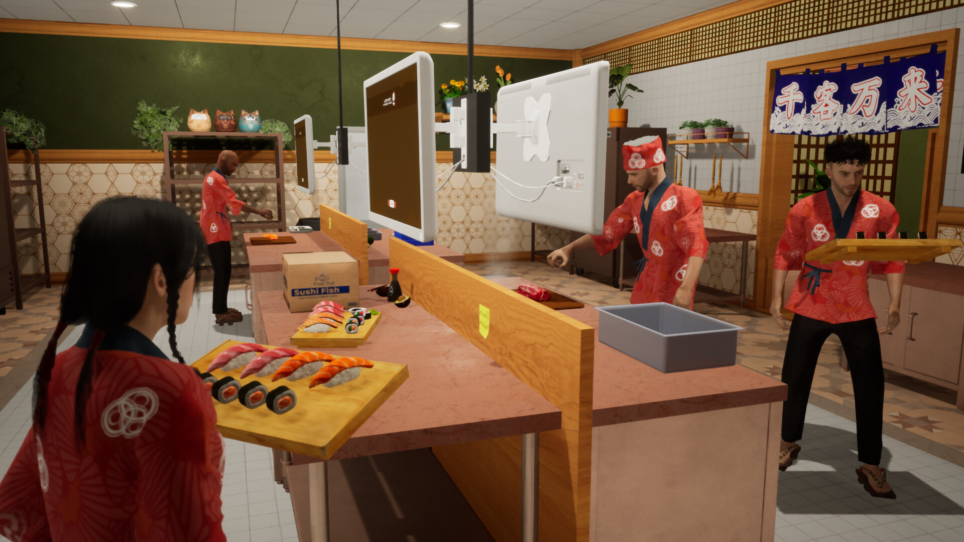 Sushi Restaurant Simulator screenshot 2