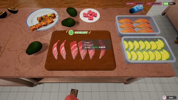 Скриншот 1 из игры Sushi Restaurant Simulator