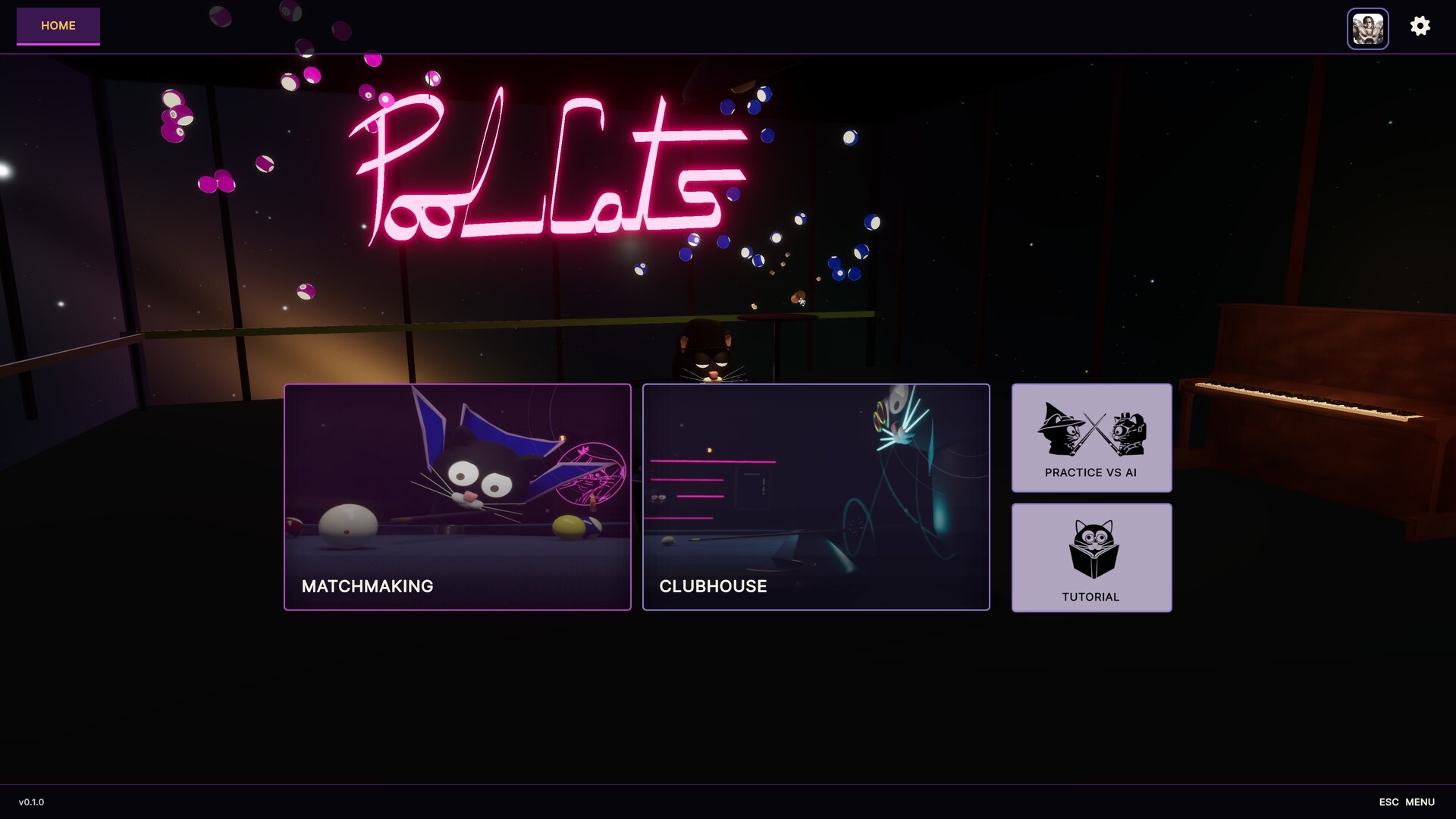 Pool Cats screenshot 1