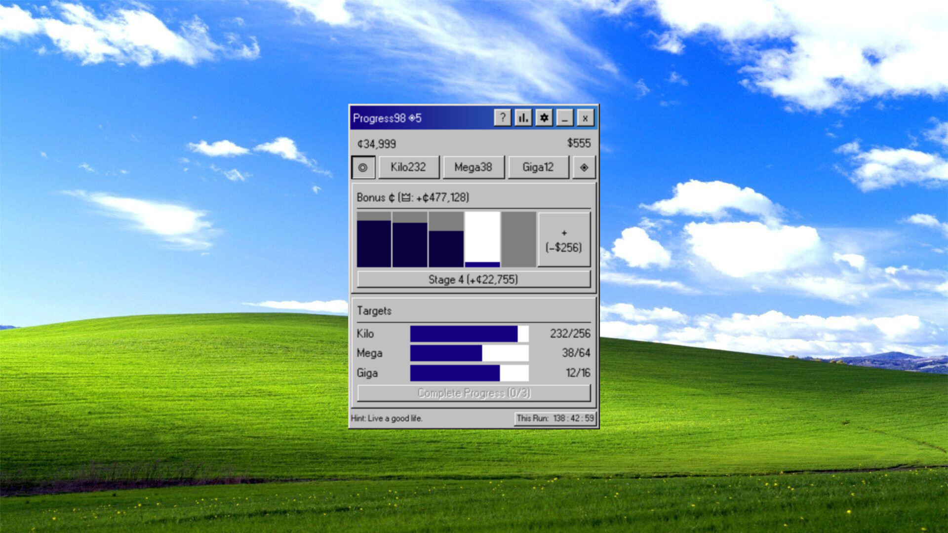 Progress98 screenshot 5
