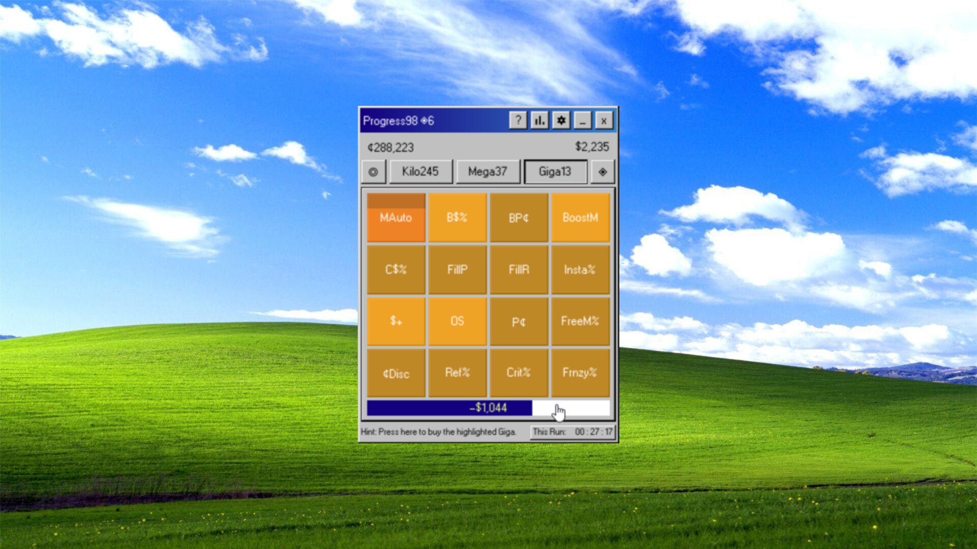 Progress98 screenshot 3