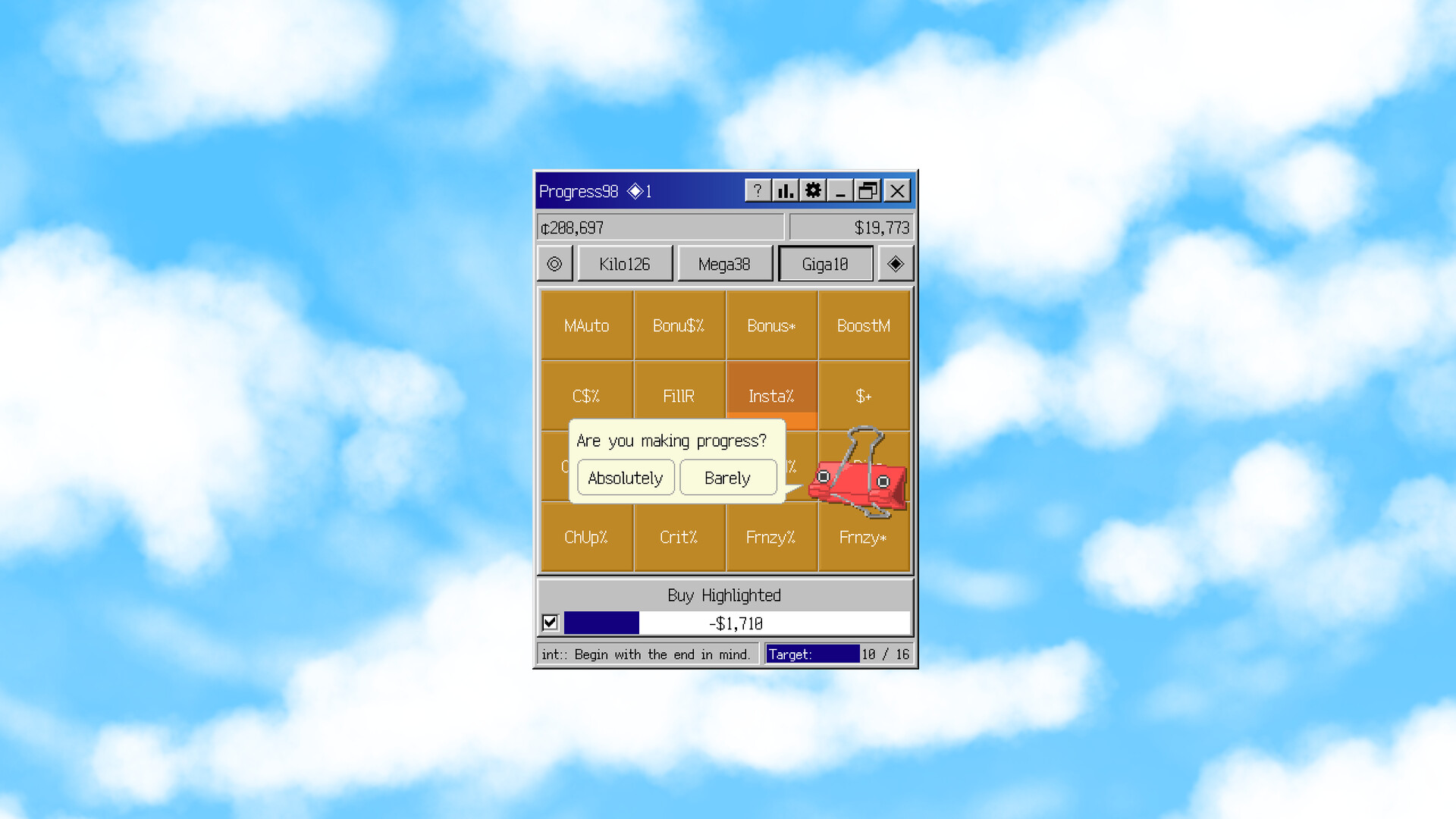 Progress98 screenshot 4