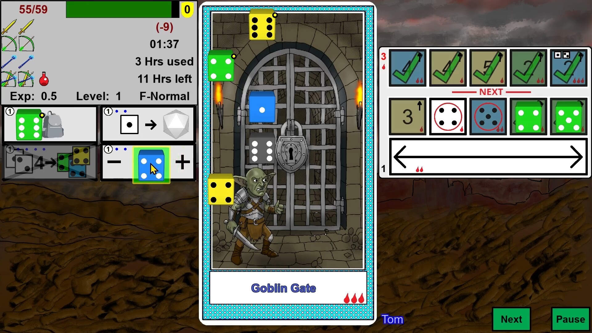 Dicebound Quests: Heroes of Dice screenshot 3