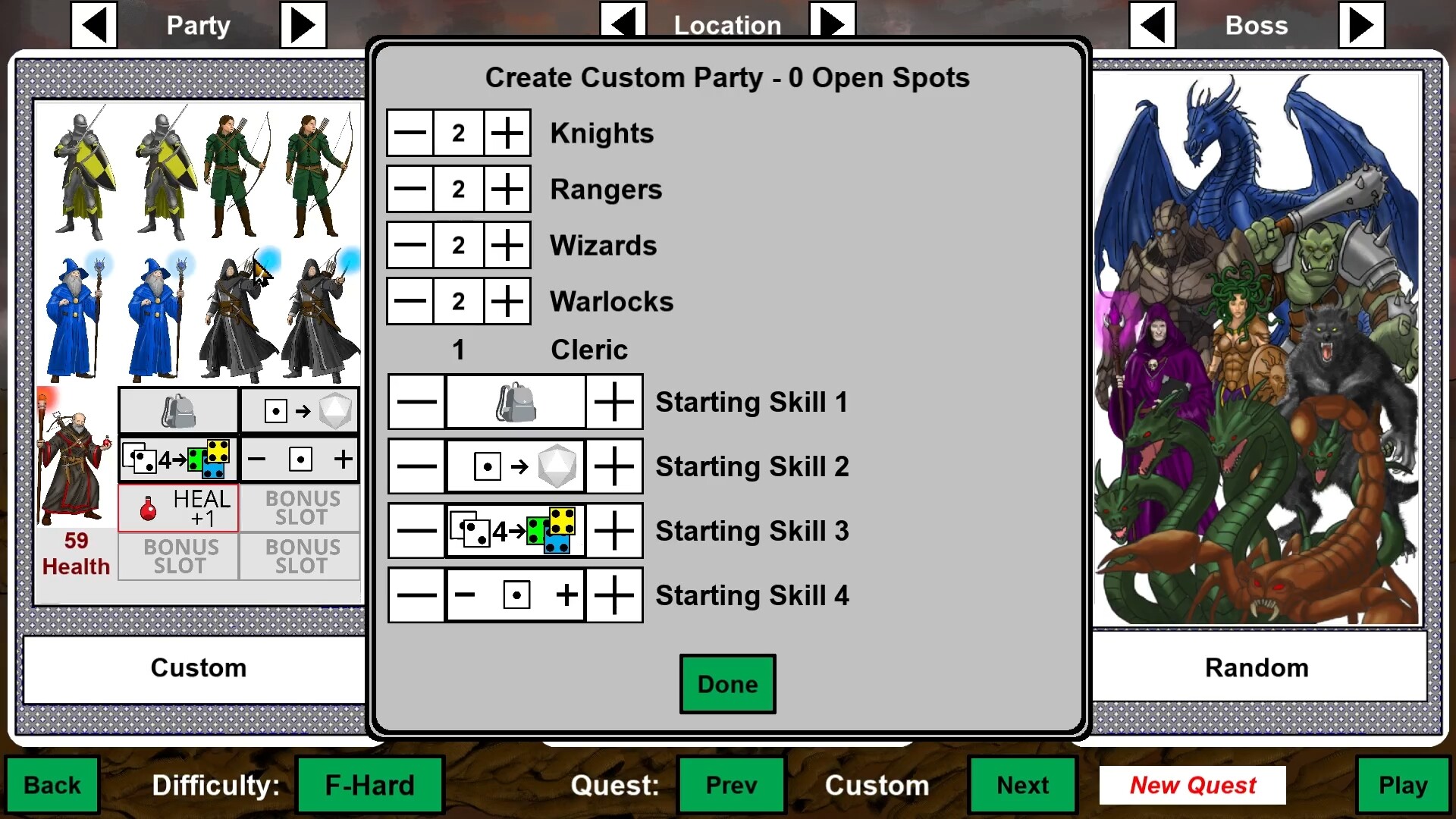 Dicebound Quests: Heroes of Dice screenshot 2