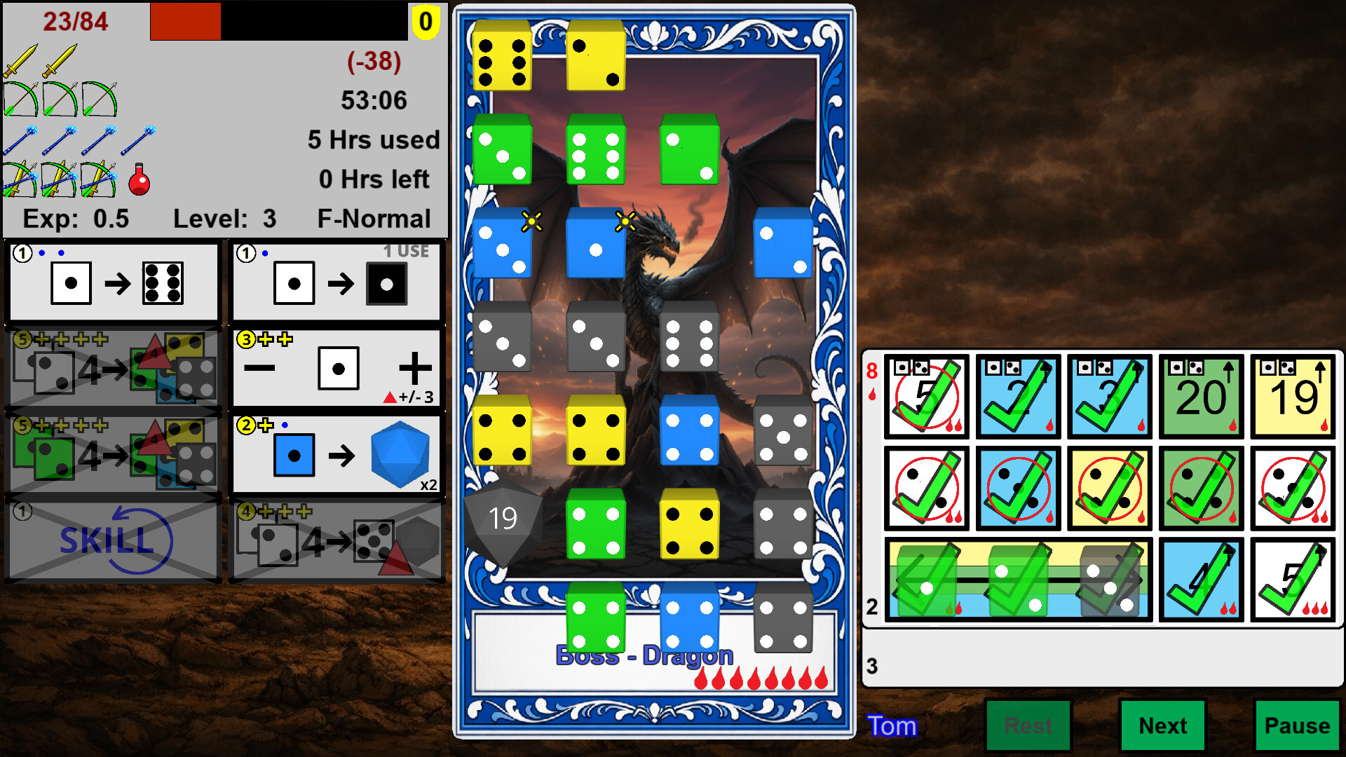 Dicebound Quests: Heroes of Dice screenshot #11