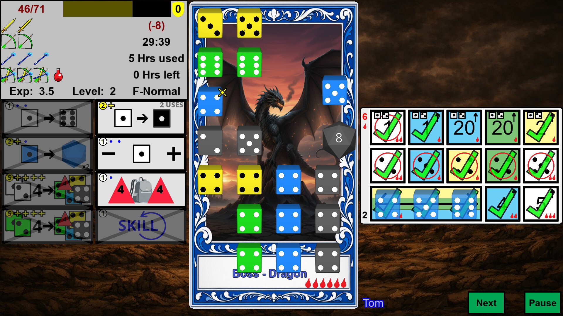 Dicebound Quests: Heroes of Dice screenshot #9