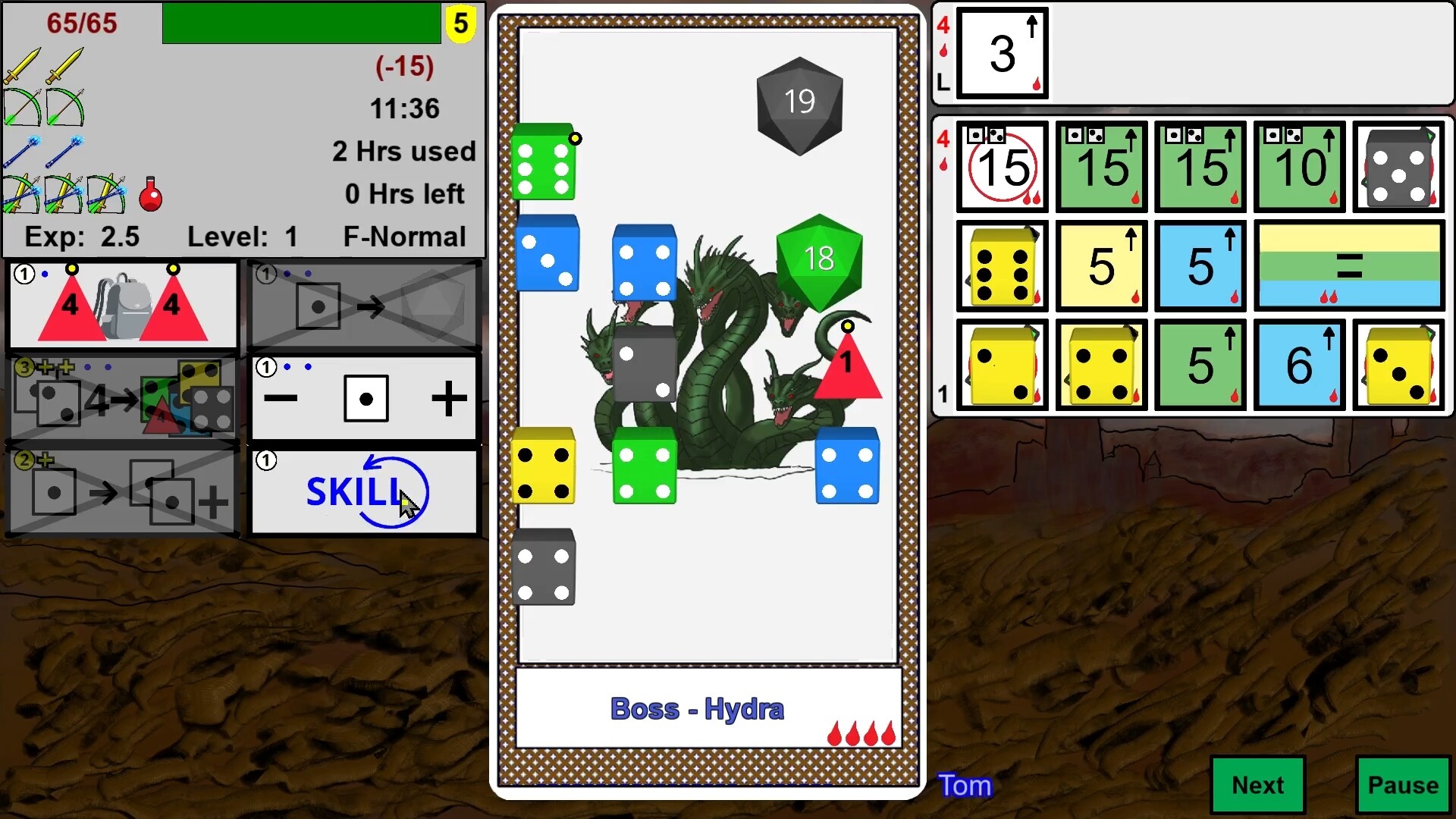 Dicebound Quests: Heroes of Dice screenshot 5