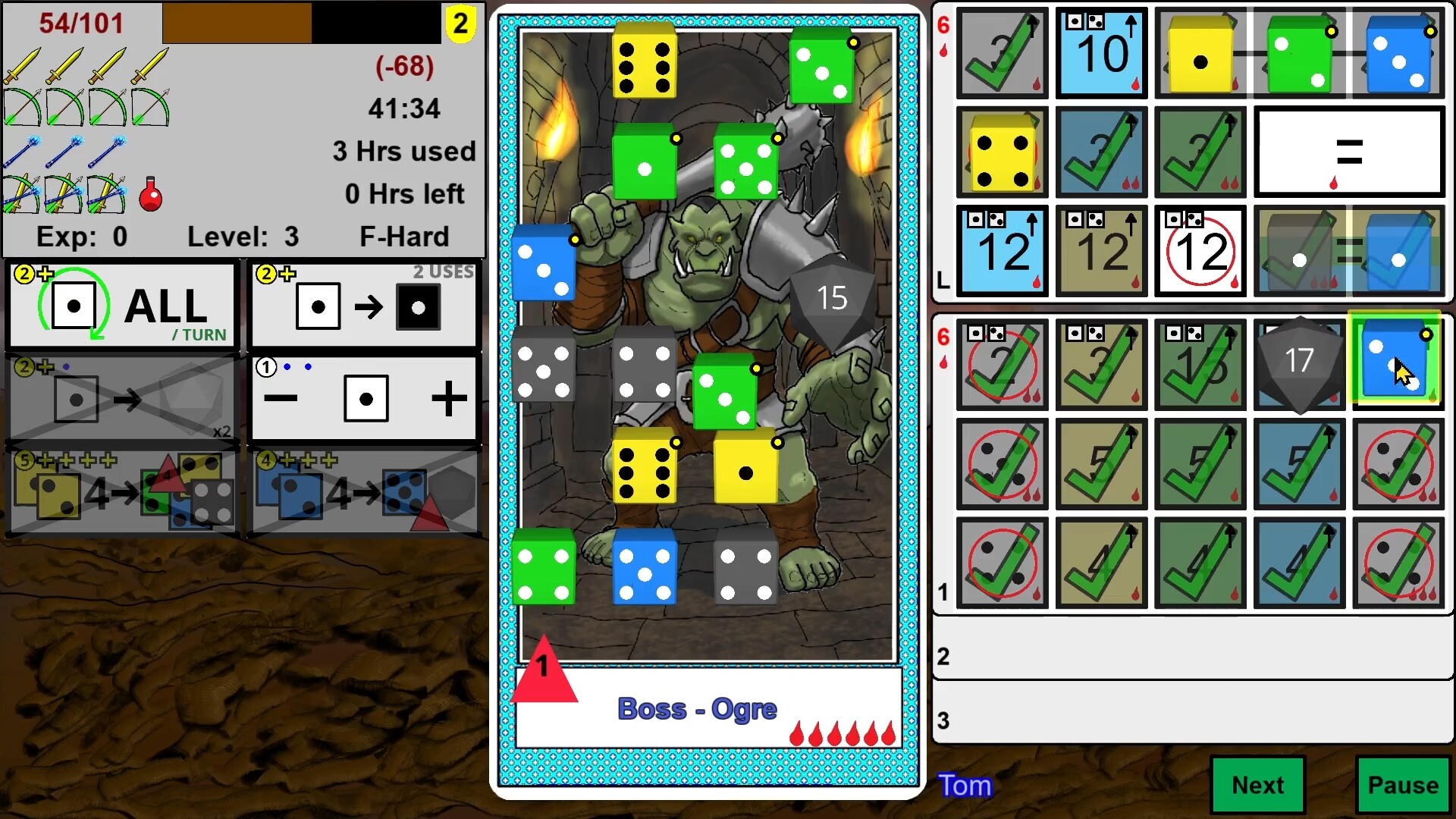 Dicebound Quests: Heroes of Dice screenshot 8