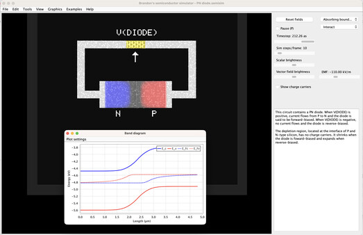 Brandon's Semiconductor Simulator screenshot 7