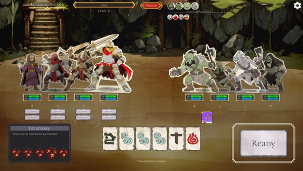 Скриншот 1 из игры Paperclash Tactics