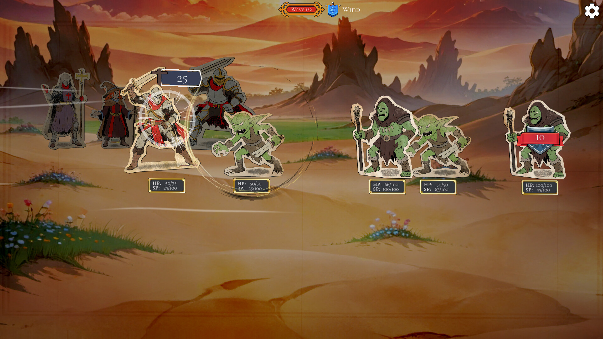Paperclash Tactics screenshot 2