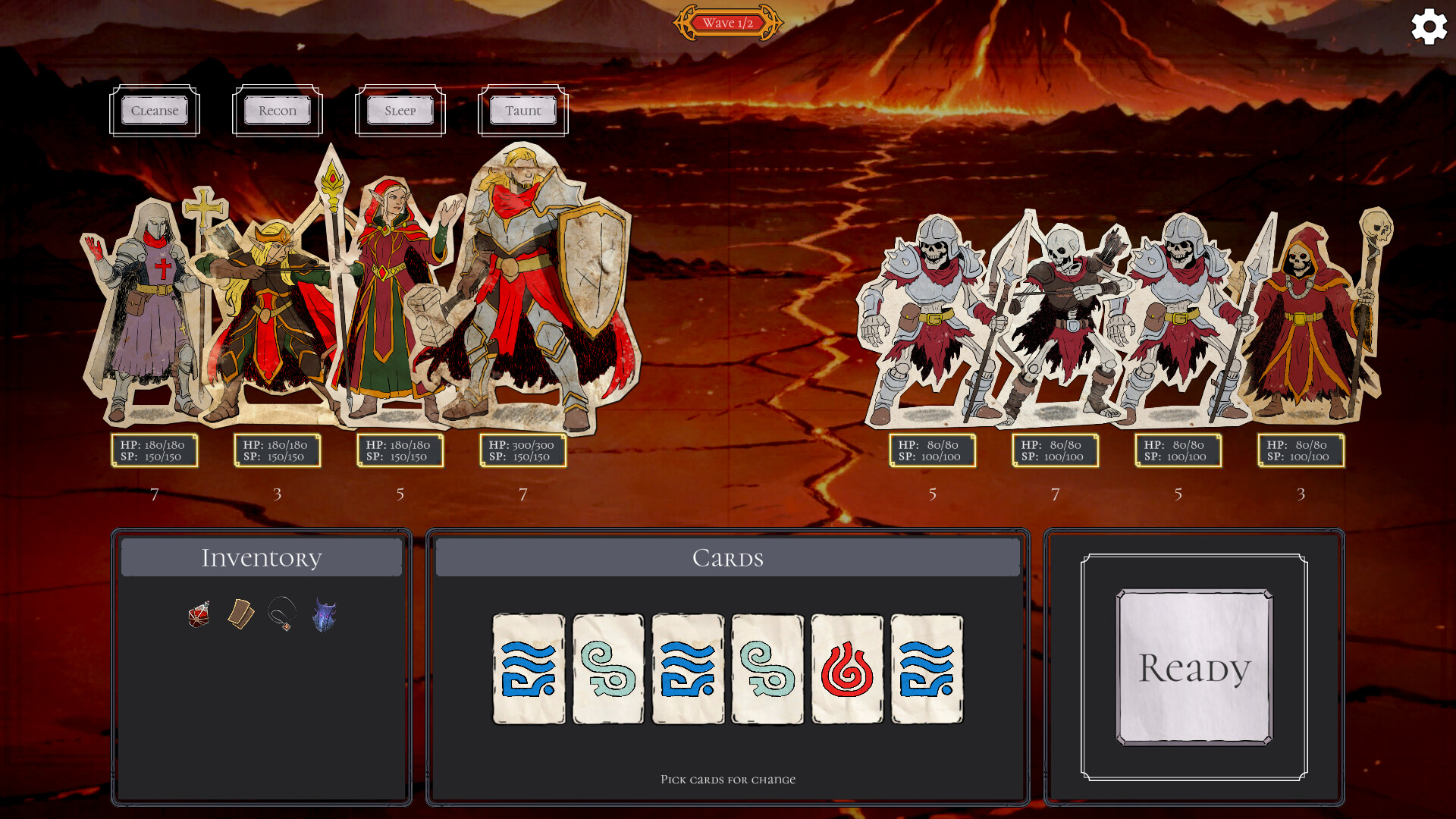 Paperclash Tactics screenshot 1