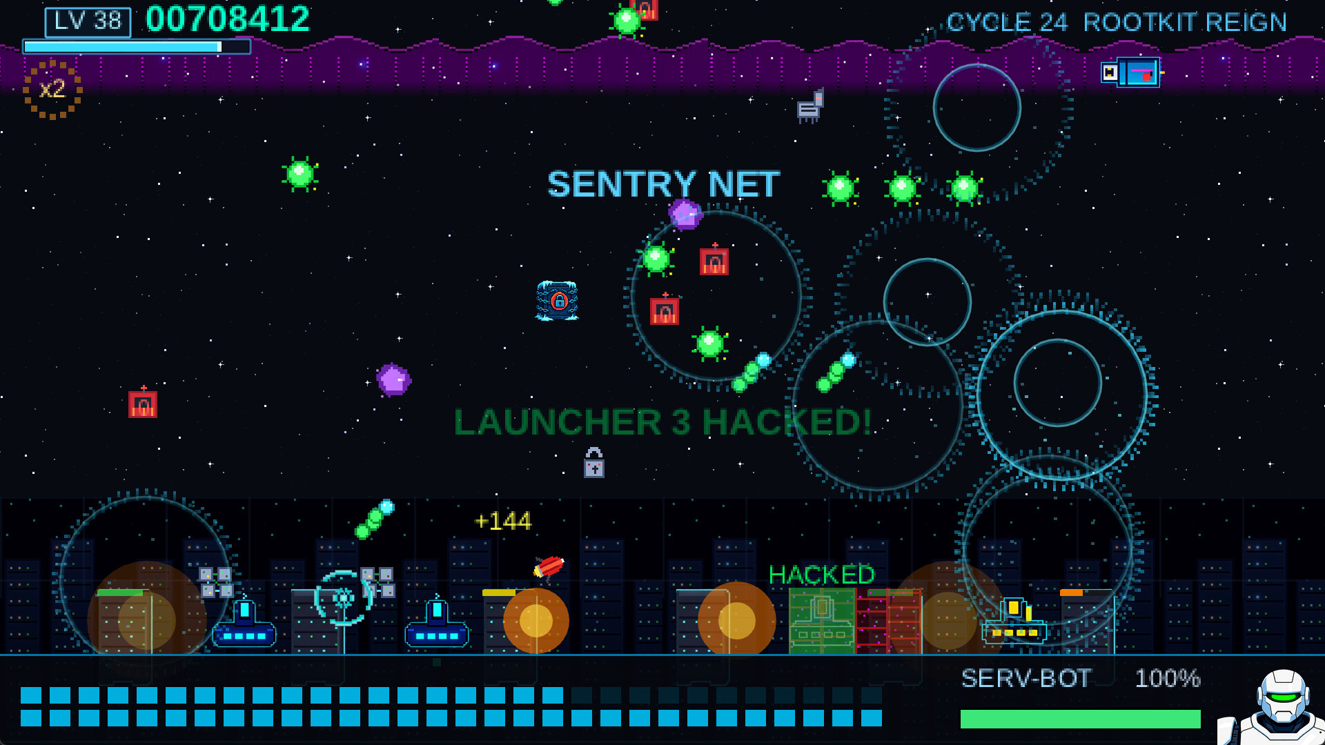The Last Byte: Serv-Bots Firewall screenshot #5