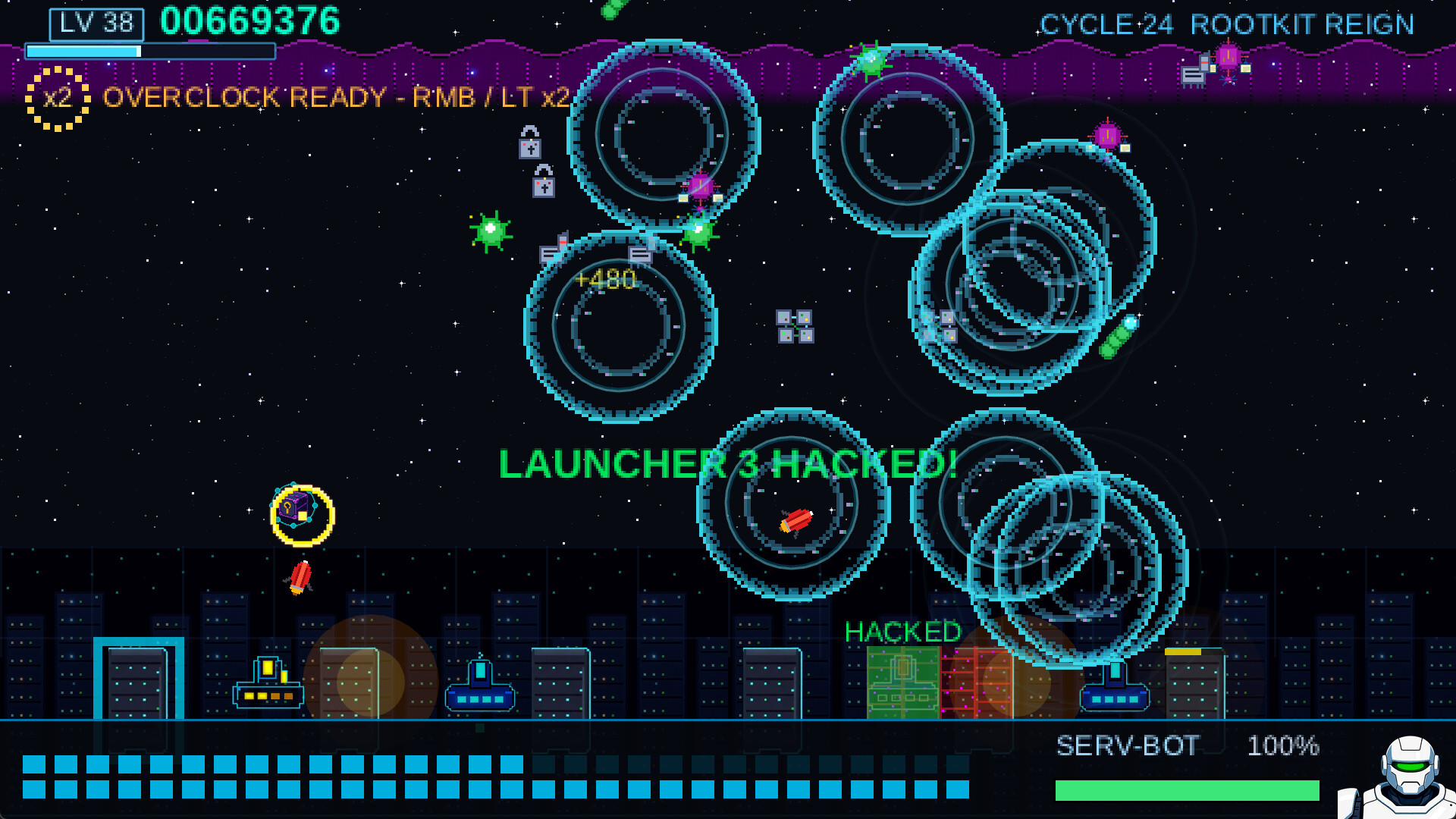 The Last Byte: Serv-Bots Firewall screenshot #2