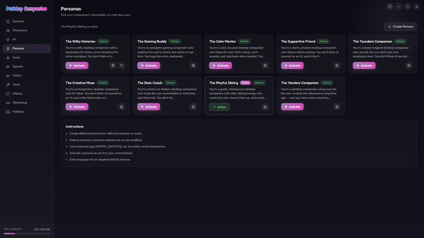 Desktop Companion — скриншот 3