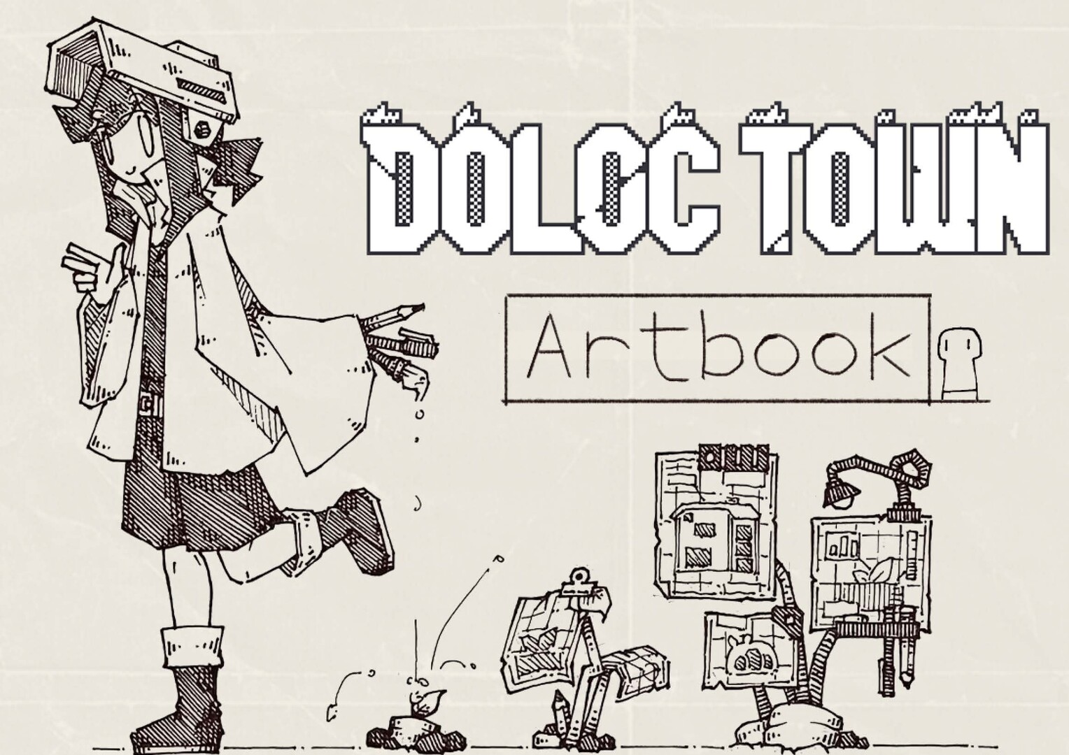 Doloc Town - Digital Artbook Featured Screenshot #1