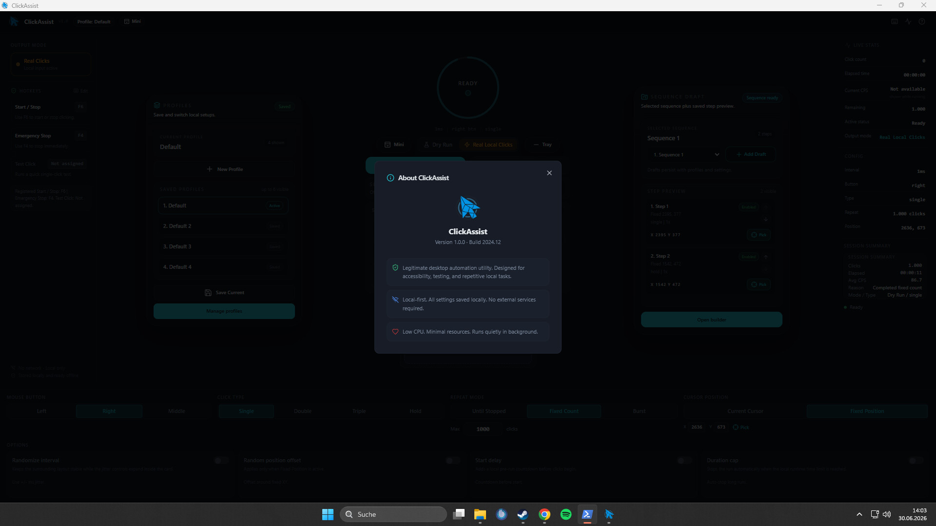 ClickAssist screenshot 6