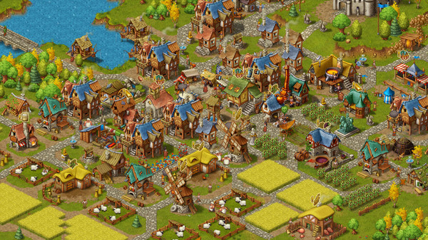 Screenshot z Townsmen
