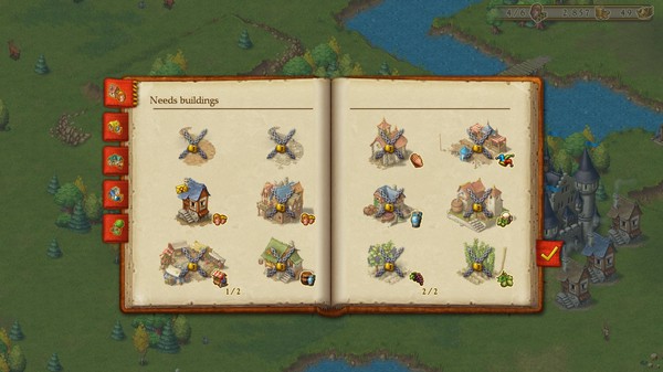Screenshot z Townsmen