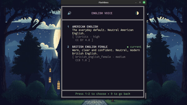 FlashBoss - Voice: English (F) screenshot 1