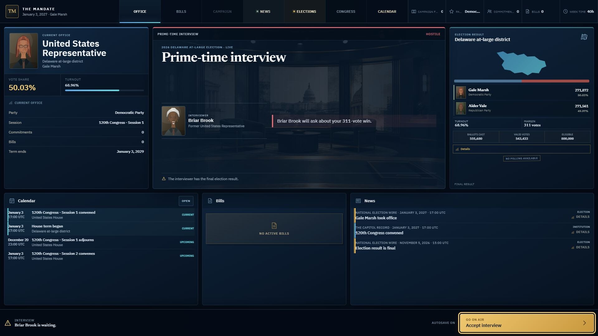 The Mandate screenshot 1