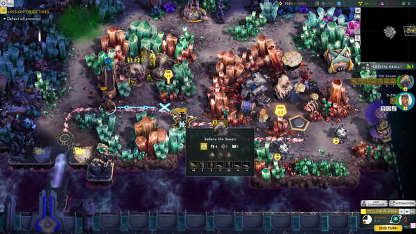 Heroes of Science and Fiction - Xenauri faction screenshot 3
