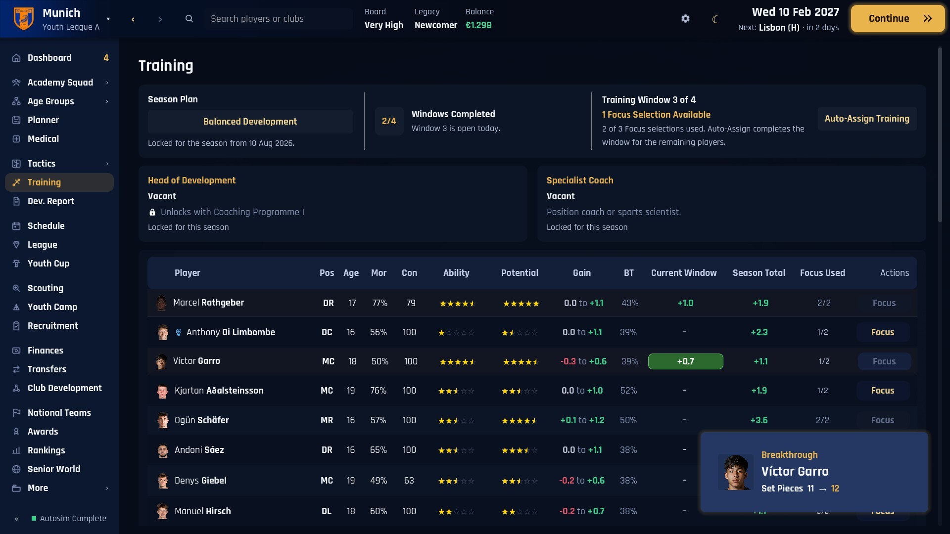 Football Academy Director screenshot 7