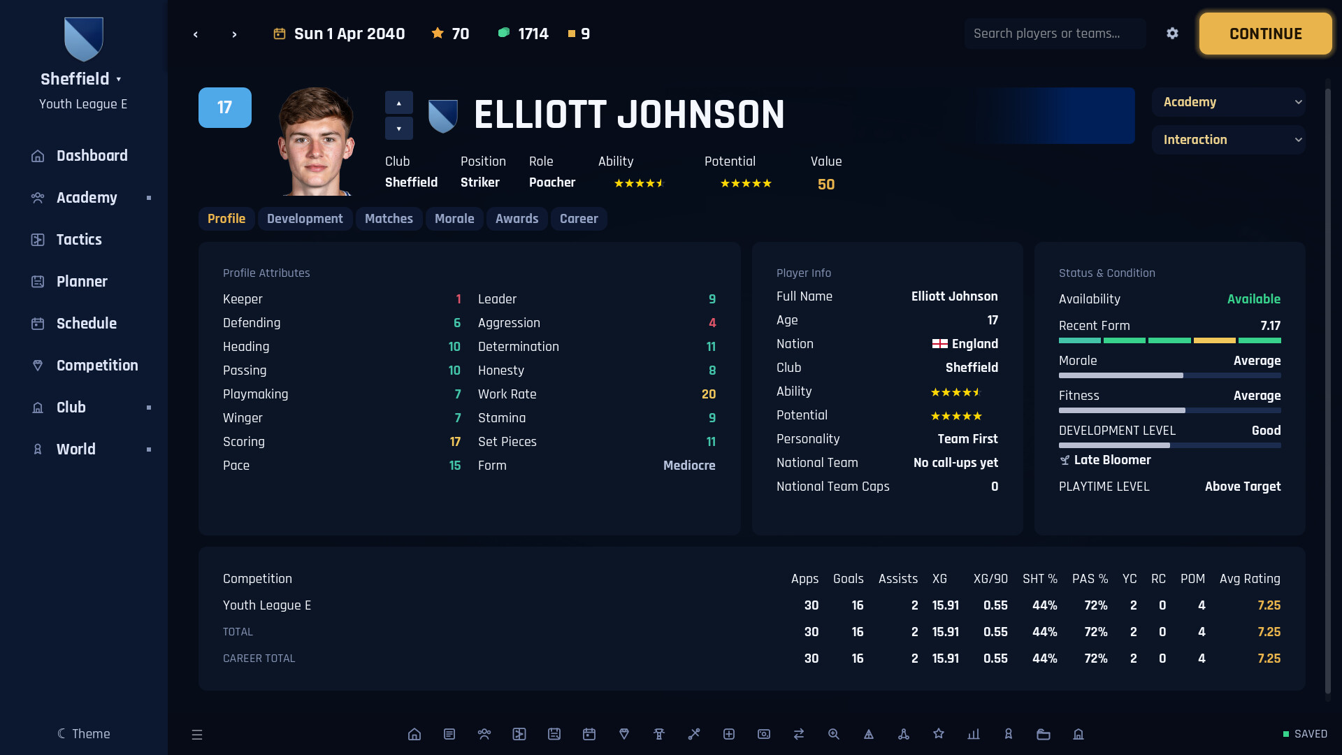 Football Academy Director screenshot 1