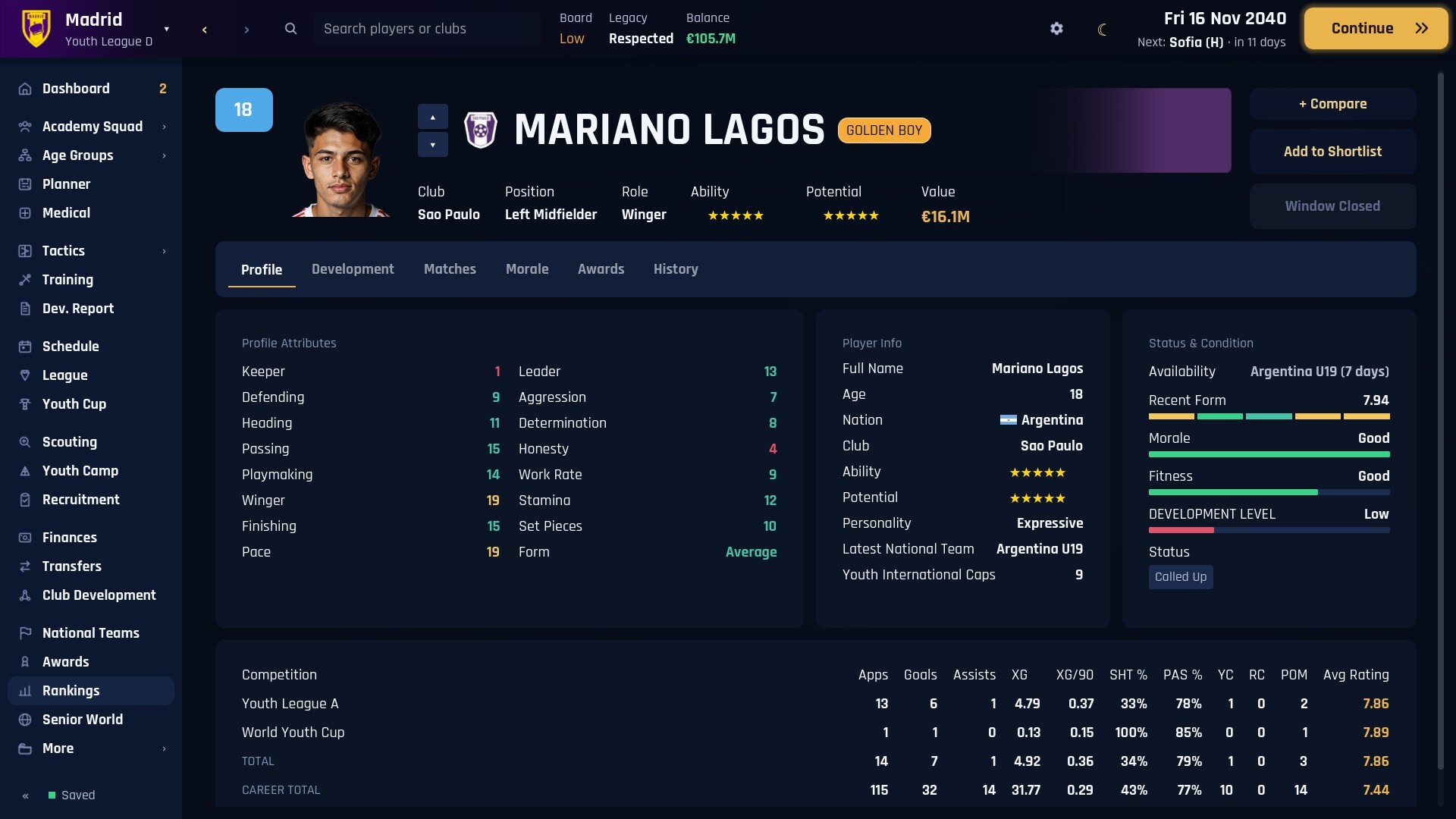 Football Academy Director screenshot 1