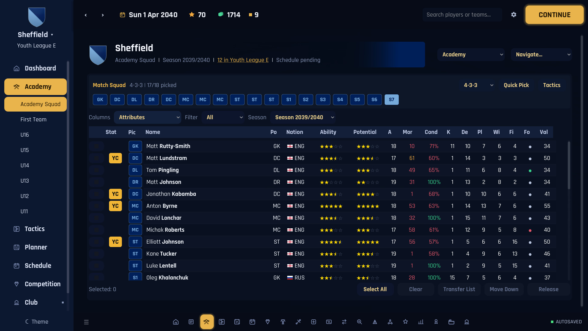 Football Academy Director screenshot 21