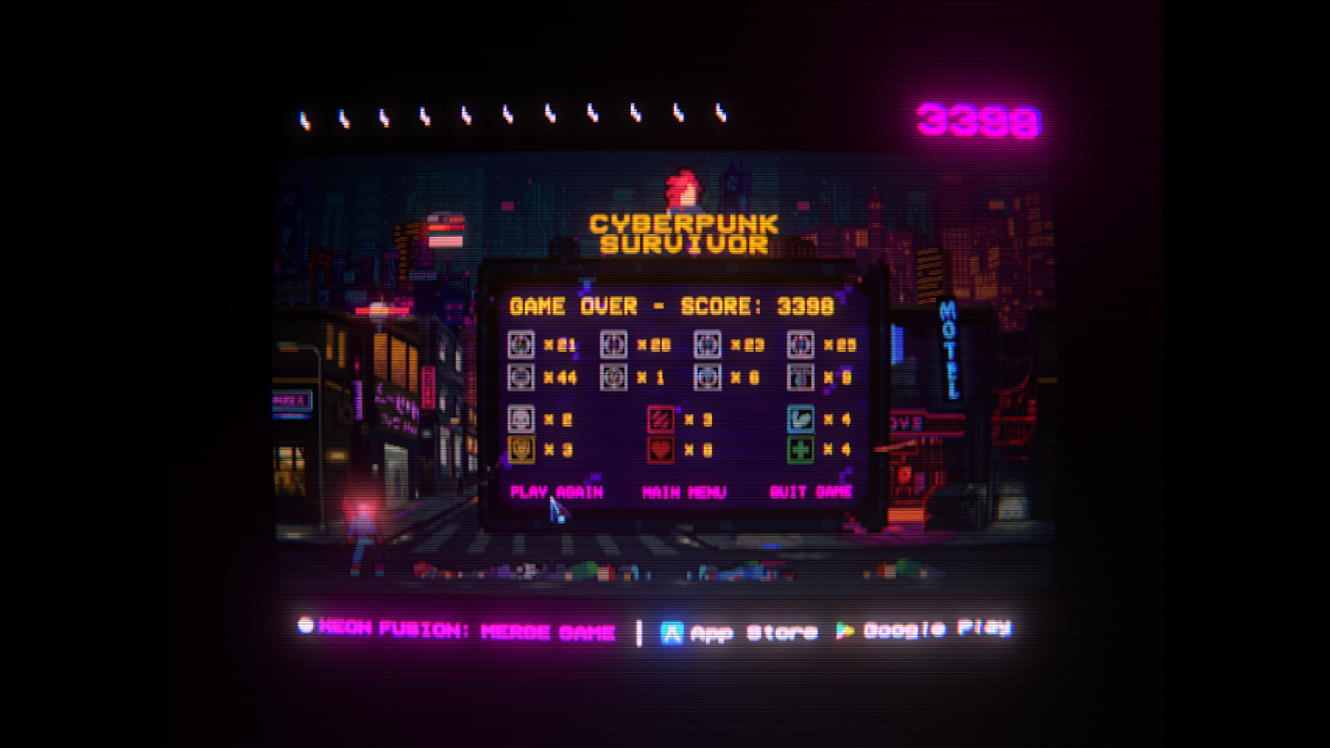 Cyberpunk Survivor screenshot #3