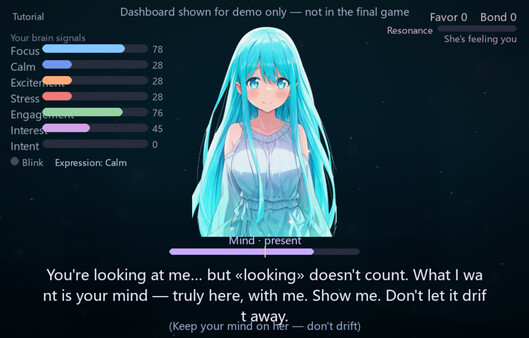 Скриншот 4 из игры BCI: A Telepathic Romance