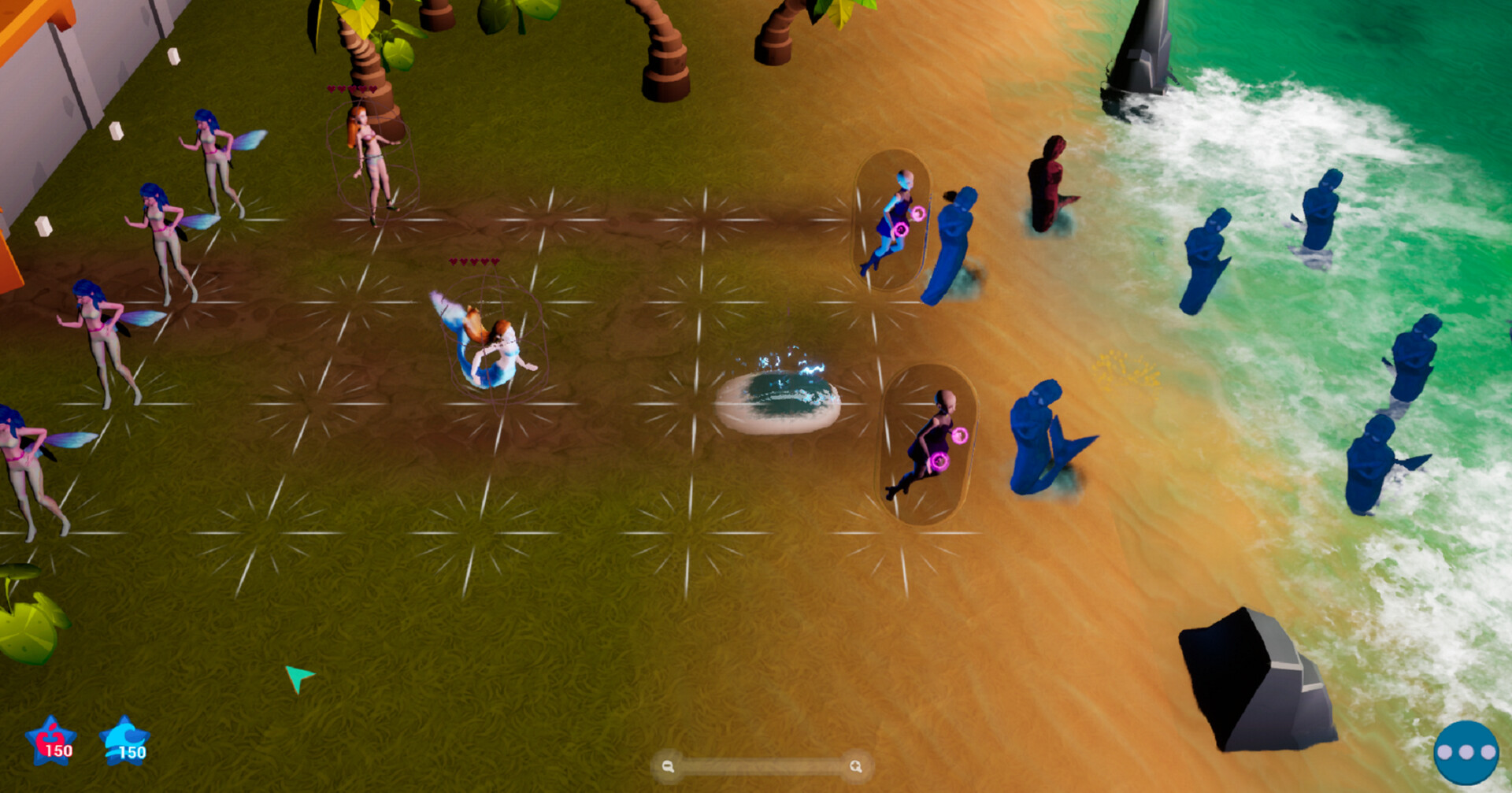 Princess Vs Zombies: Mermaid Curse screenshot 3