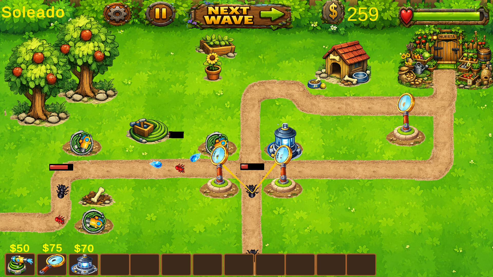 Garden Defence 스크린샷 5